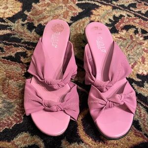 Munro Pink Knotted Sandals